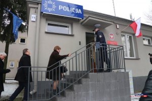Otwarcie Posterunku Policji w Wiźnie