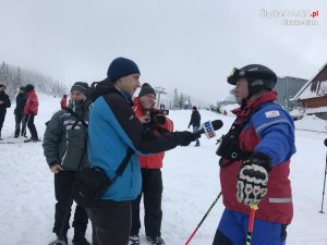 Policyjne patrole narciarskie na stokach Podbeskidzia