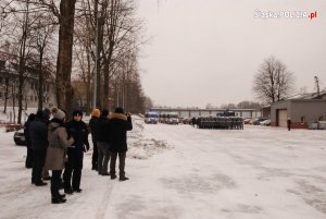 Węgierscy policjanci w katowickim oddziale prewencji