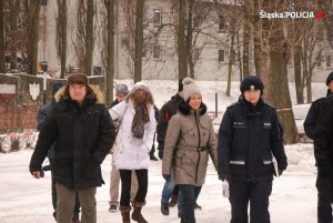 Węgierscy policjanci w katowickim oddziale prewencji