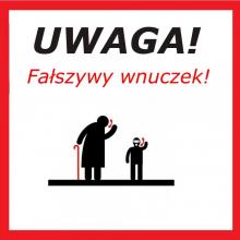 logo Uwaga fałszywy wnuczek