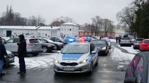 Policyjne zabezpieczenie konferencji dotyczącej Bliskiego Wschodu