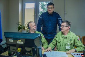 Policjanci zabezpieczali konferencję dotyczącą Bliskiego Wschodu
