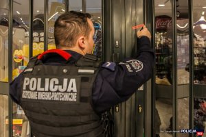 Policjanci zabezpieczali konferencję dotyczącą Bliskiego Wschodu