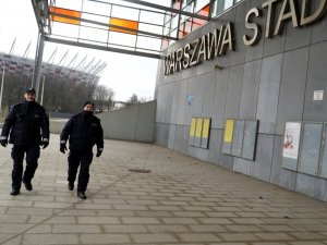 Policjanci zabezpieczali konferencję dotyczącą Bliskiego Wschodu