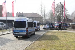 Policjanci zabezpieczali pobyt Wiceprezydenta Stanów Zjednoczonych Ameryki w Małopolsce