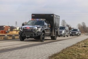 Policjanci zabezpieczali pobyt Wiceprezydenta Stanów Zjednoczonych Ameryki w Małopolsce