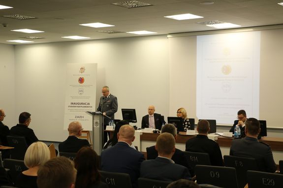 Uroczysta inauguracja studiów podyplomowych na WSPol