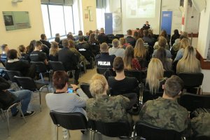 Warsztaty dla uczniów policyjnych klas mundurowych – uczestników konkursu „Policjanci w Służbie historii”