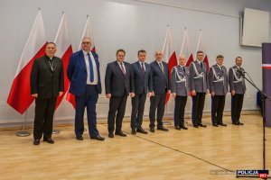 Uroczyste pożegnanie z mundurem i wprowadzenie nowych Zastępców Komendanta Głównego Policji