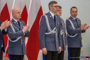 Uroczyste pożegnanie z mundurem i wprowadzenie nowych Zastępców Komendanta Głównego Policji