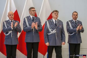 Uroczyste pożegnanie z mundurem i wprowadzenie nowych Zastępców Komendanta Głównego Policji