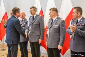 Uroczyste pożegnanie z mundurem i wprowadzenie nowych Zastępców Komendanta Głównego Policji