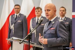 Uroczyste pożegnanie z mundurem