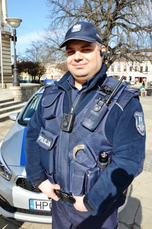 Pierwsi małopolscy policjanci z kamerkami na patrolach