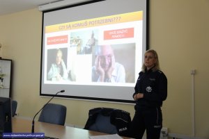 Policjanci szkolili pracowników MOPS-u