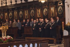 Msza Św. za Ofiary Zbrodni Katyńskiej w Bazylice Świętego Krzyża w Warszawie