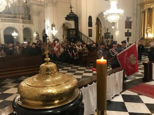 Msza Św. za Ofiary Zbrodni Katyńskiej w Bazylice Świętego Krzyża w Warszawie