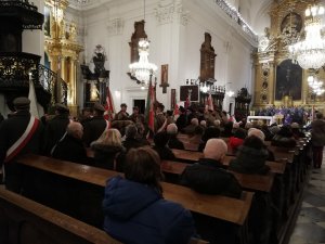 Msza Św. za Ofiary Zbrodni Katyńskiej w Bazylice Świętego Krzyża w Warszawie