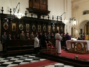 Msza Św. za Ofiary Zbrodni Katyńskiej w Bazylice Świętego Krzyża w Warszawie