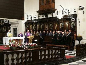 Msza Św. za Ofiary Zbrodni Katyńskiej w Bazylice Świętego Krzyża w Warszawie