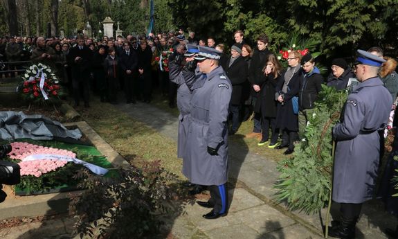 pożegnanie Zastępcy Dowódcy Samodzielnego Pododdziału Antyterrorystycznego Policji w Warszawie mł. insp. Piotra Brzezinki