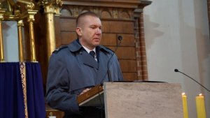 pożegnanie Zastępcy Dowódcy Samodzielnego Pododdziału Antyterrorystycznego Policji w Warszawie mł. insp. Piotra Brzezinki