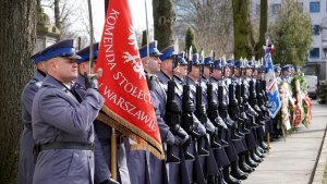 pożegnanie Zastępcy Dowódcy Samodzielnego Pododdziału Antyterrorystycznego Policji w Warszawie mł. insp. Piotra Brzezinki