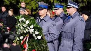 pożegnanie Zastępcy Dowódcy Samodzielnego Pododdziału Antyterrorystycznego Policji w Warszawie mł. insp. Piotra Brzezinki