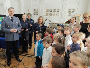 Uroczyste wręczenie nagród i wyróżnień w konkursie pn. &quot;Policjant i Ja&quot;