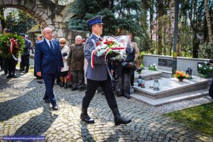 uroczystości upamiętniające policjantów zamordowanych przez NKWD w Kalininie