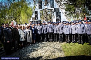 uroczystości upamiętniające policjantów zamordowanych przez NKWD w Kalininie