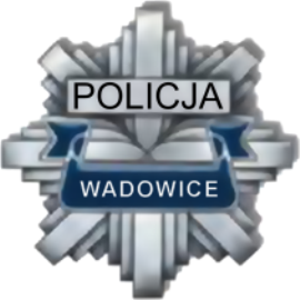 blacha policyjna KPP Wadowice