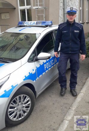 zdjęcie jednego z policjantów