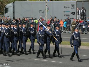 Kompania Reprezentacyjna Policji na Wisłostradzie