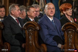 Minister SWiA Joachim Brudziński podczas Uroczystej Mszy 3 maja