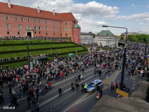 Tłumy warszawiaków i gości na trasie WZ