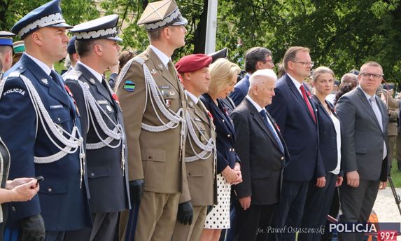 Przedstawiciele służb mundurowych