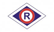 &quot;R&quot; - logo Policji ruchu drogowego