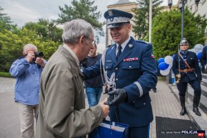 Powitanie gości przez I z-cę. KGP