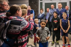 Pamiątkowe zdjęcia z I Zastępcą KGP