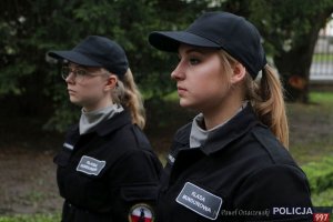 Przedstawicielki klasy mundurowej