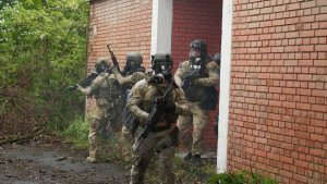 szkolenia zgrywające działania pomiędzy jednostkami KFOR, a komponentem EULEX.

działania kontr-terrorystyczne polegające na szkoleniu z taktyki zdobywania budynków oraz odbijania zakładników.