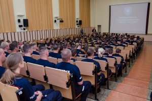 Kolejni policjanci, którzy przyjechali na szkolenie.