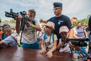 Dzień otwarty Centrum Szkolenia Policji w Legionowie – uczestnicy