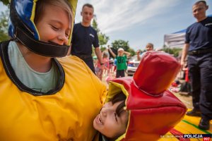 Dzień otwarty Centrum Szkolenia Policji w Legionowie –  walka sumo