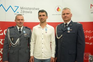 wyróżnieni odznaką Honorowy Dawca Krwi – Zasłużony dla Zdrowia Narodu