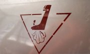 Symbol fotela katapultowego na samolocie TS-11