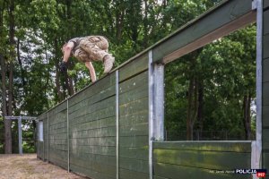 Międzynarodowe Zawody Wytrzymałościowo-siłowych Służb Mundurowych ,,Uwierz, Walcz, Zwyciężaj&quot; - rywalizacja na torze przeszkód