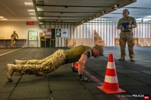 Międzynarodowe Zawody Wytrzymałościowo-siłowych Służb Mundurowych ,,Uwierz, Walcz, Zwyciężaj&quot; - konkurencja strzelanie